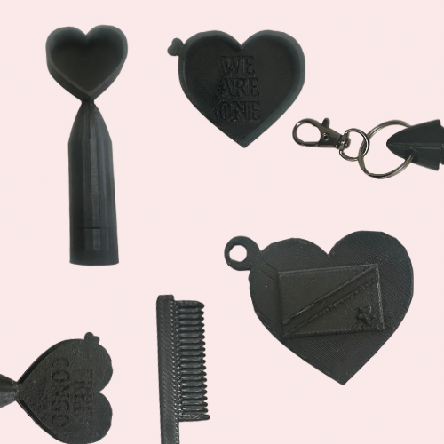 CAPSULES FOR CONGO- THE EDGE CONTROL CAPSULE+ A CHARM WITH CONGO'S FLAG