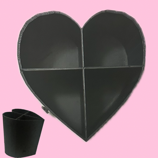 Heart Shaped Custom Toothbrush /Makeup Brush/Pen Holder